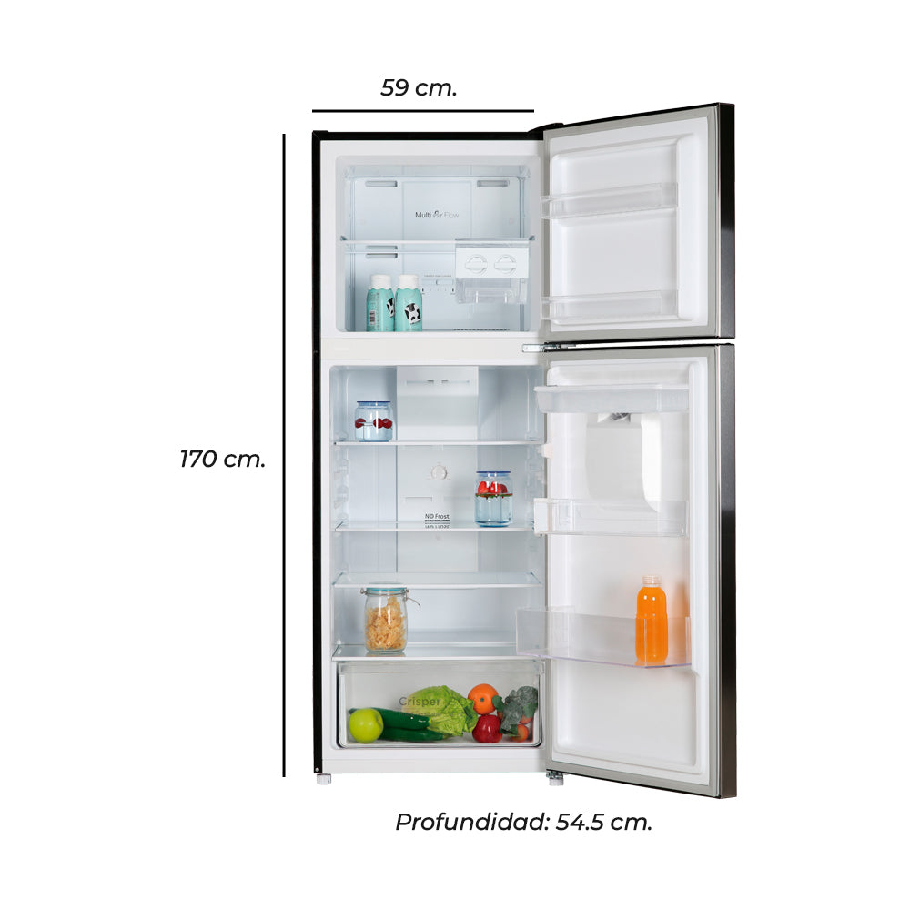 Wolff - Refrigeradora No Frost de 248L + Olla Arrocera Metalica + Hervidor Digital