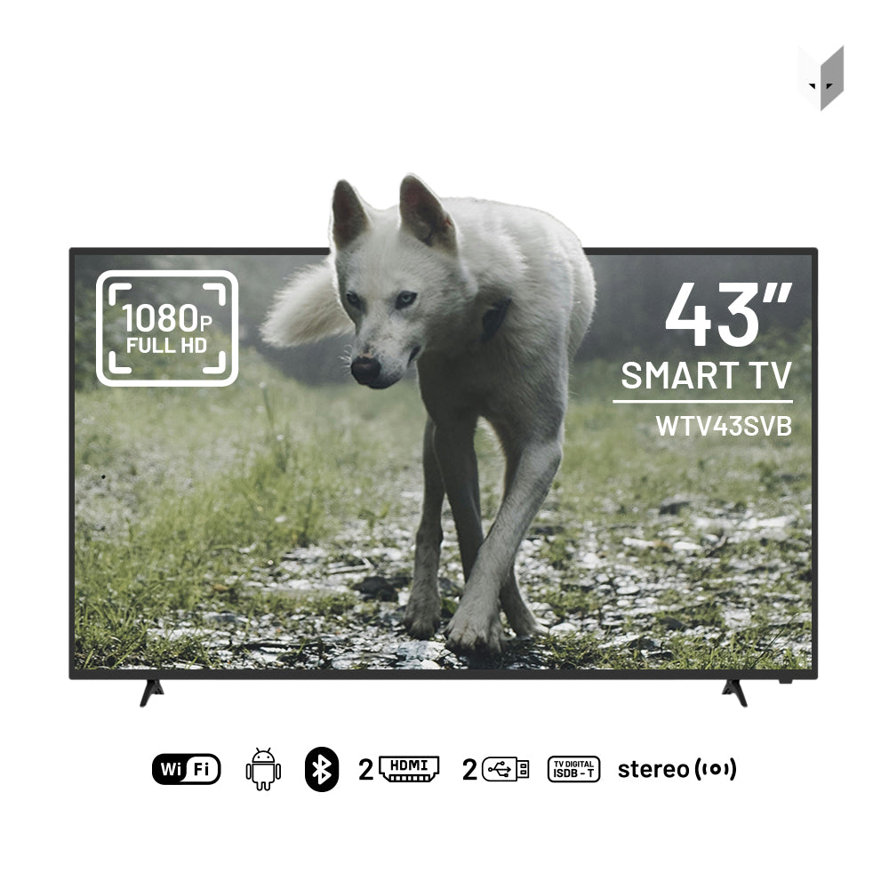 Wolff - Smart Tv 43" FULL HD + Pop Corn Maker PO2018