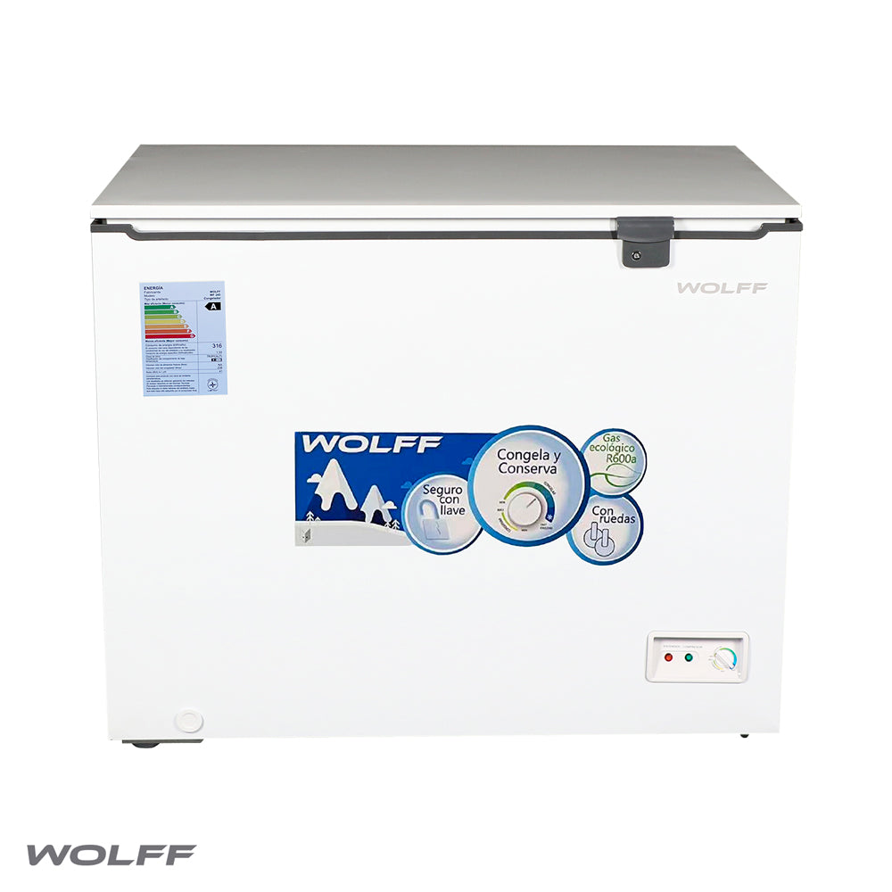 Wolff - Congeladora de 245L WF245