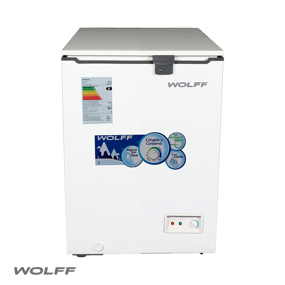 Wolff - Congeladora de 100L WF 100